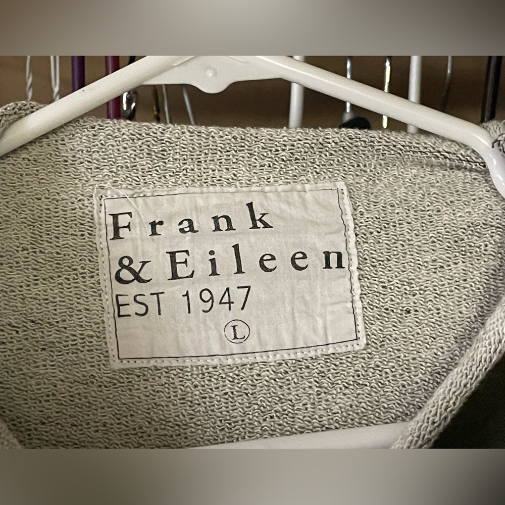 Frank And Eileen Effie L/S Funnel Neck Capelet in Forest Green Large​​​​​​​​​​​ - Picture 11 of 12